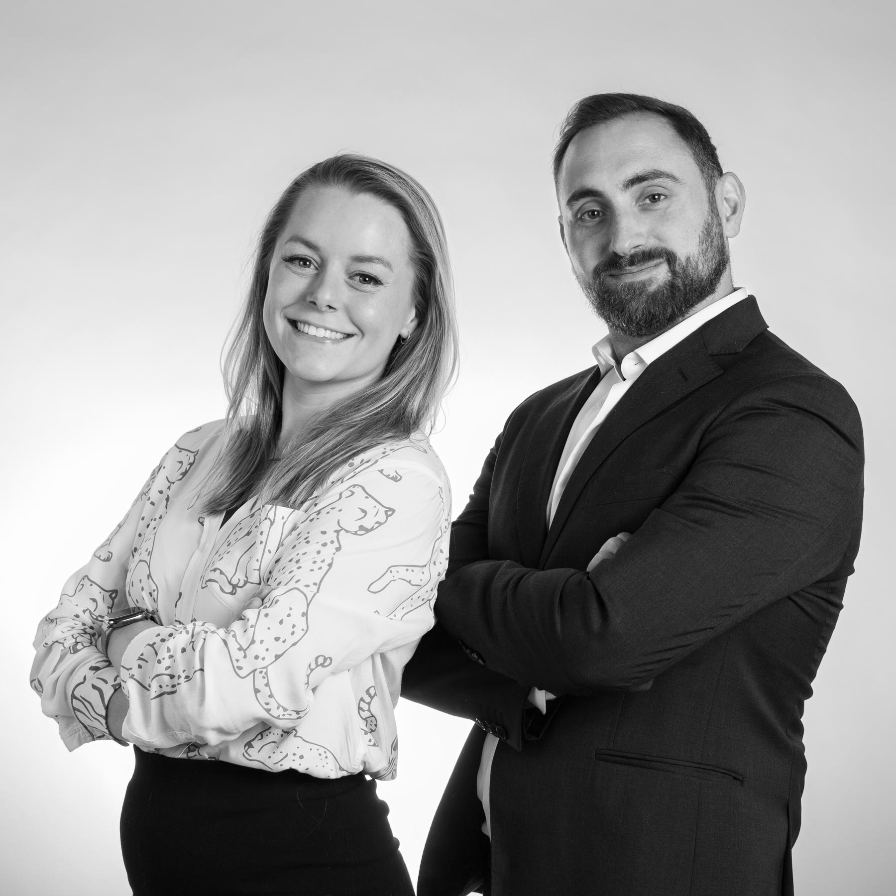 Madelena Viksne and Aaron Levitin, Toronto employment lawyers and co-managing partners at Levitin Viksne LLP